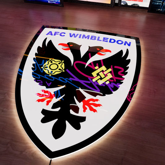 AFCウィンブルドンロゴLEDウォールライト