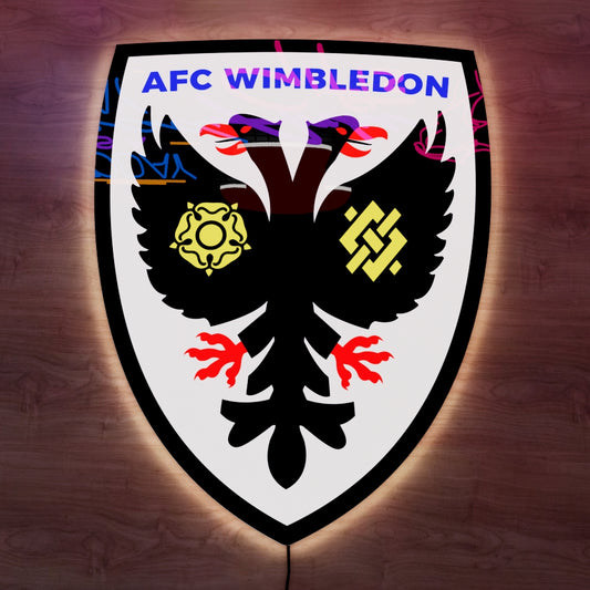 AFCウィンブルドンロゴLEDウォールライト