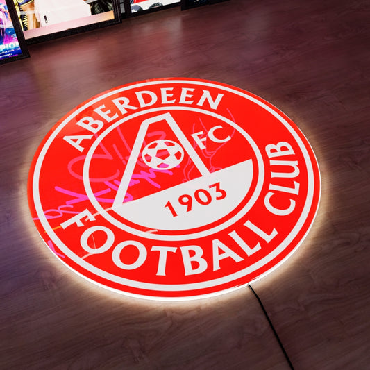 Aberdeen FC LED Wall light