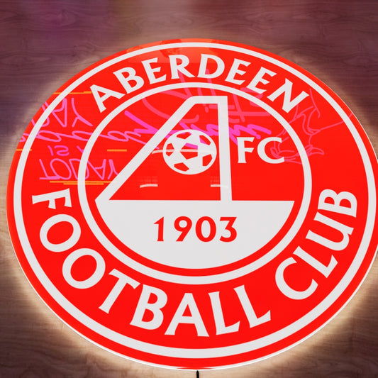Aberdeen FC LED Wall light