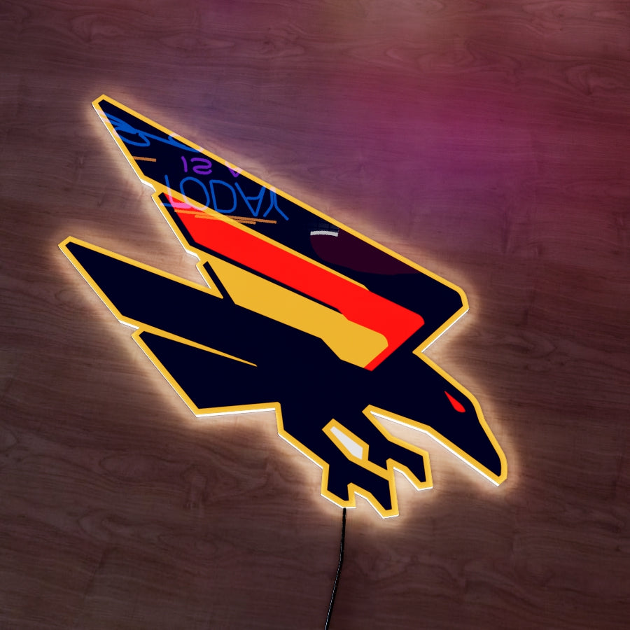 Adelaide Crows Logo LED Wall light