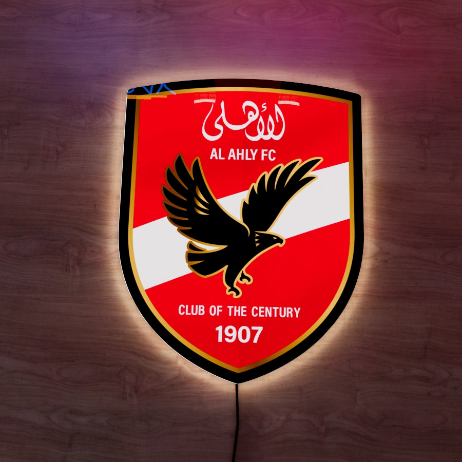 Al Ahly Club Logo LED Wall light