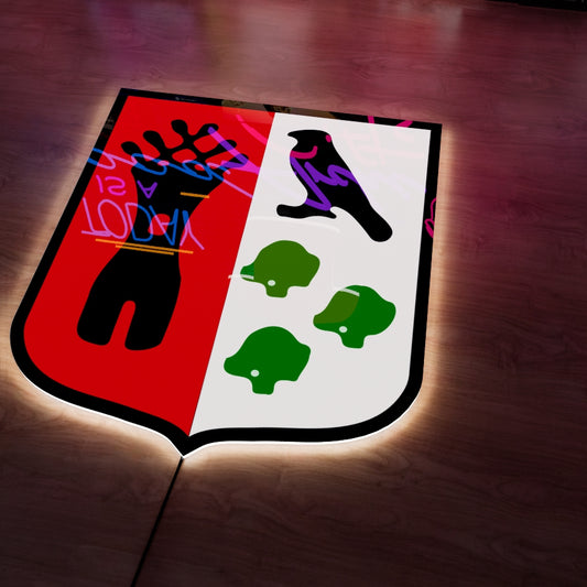 ブレイドン RFC ロゴ LED ウォールライト