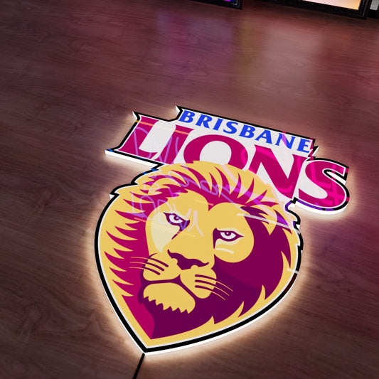 ブリスベン・ライオンズ ロゴ LED ウォールライト