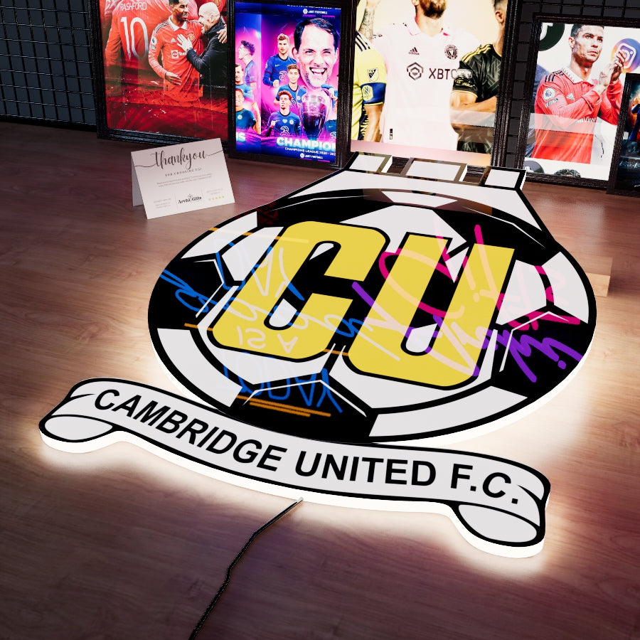 CAM FC Badge LED
