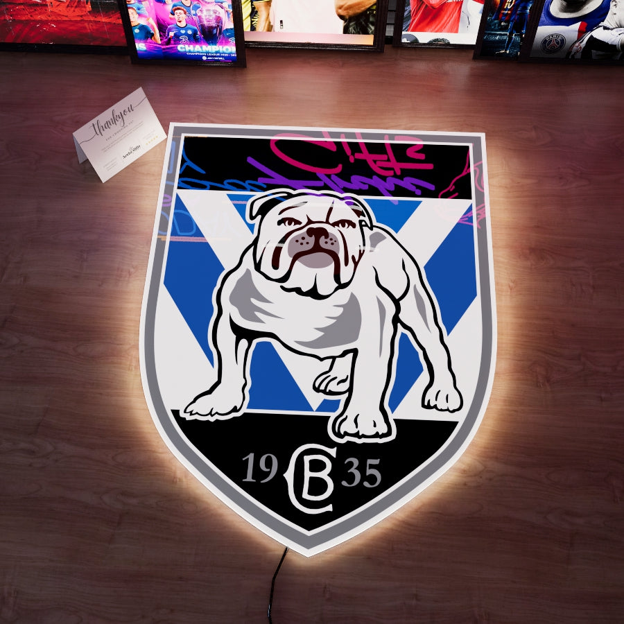 CB Bulldogs LED Wall light