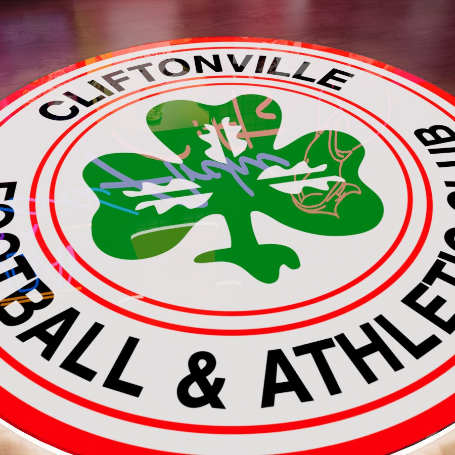 Cliftonville FC Logo LED Wall light