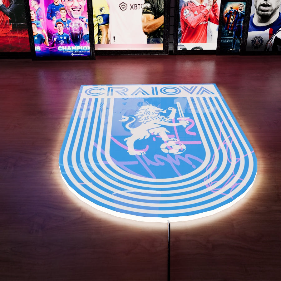 Craiova FC Logo Wall LED