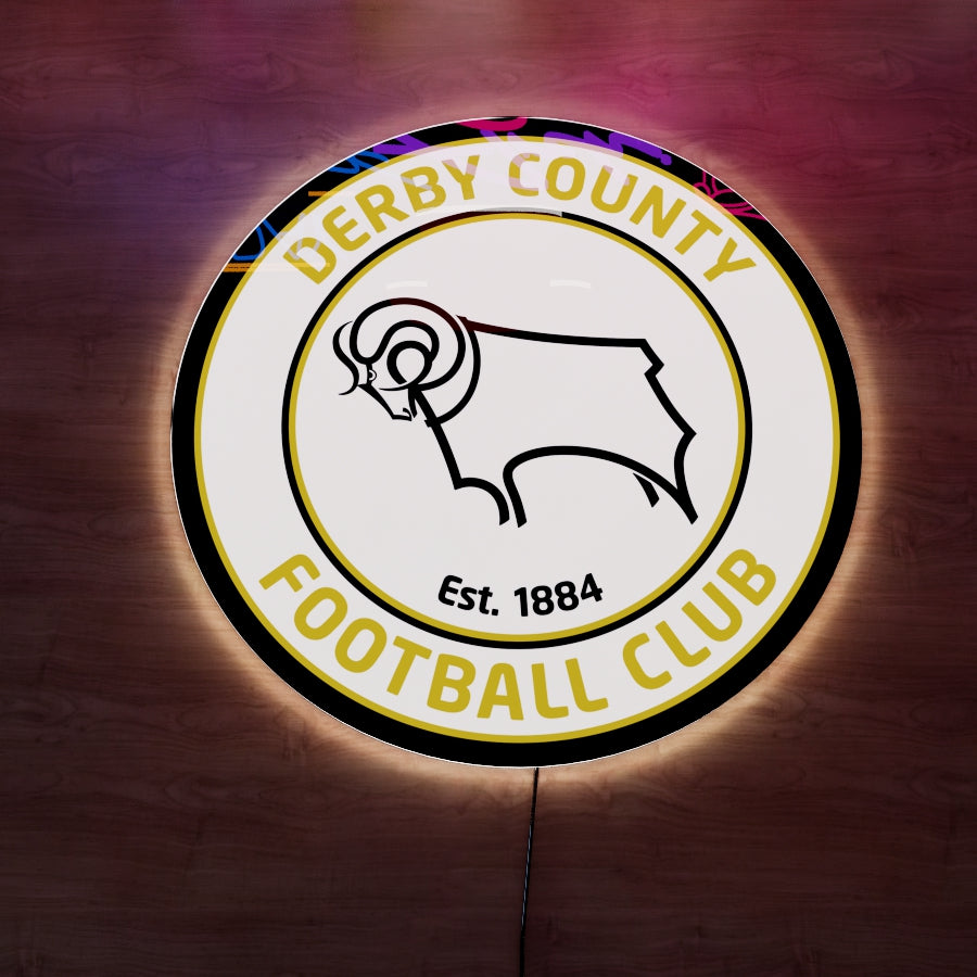 DERBY COUNTY Badge LED