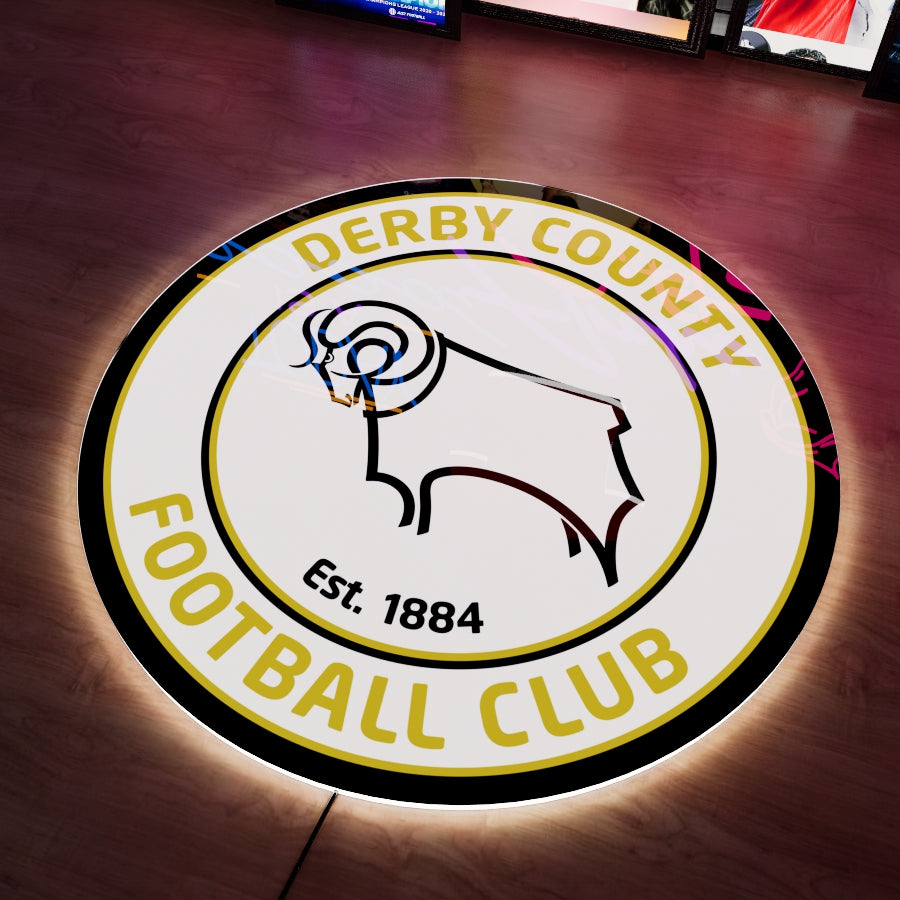 DERBY COUNTY Badge LED