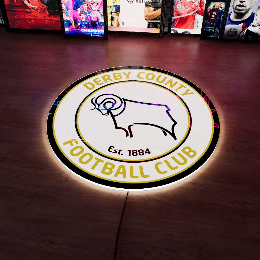 DERBY COUNTY Badge LED