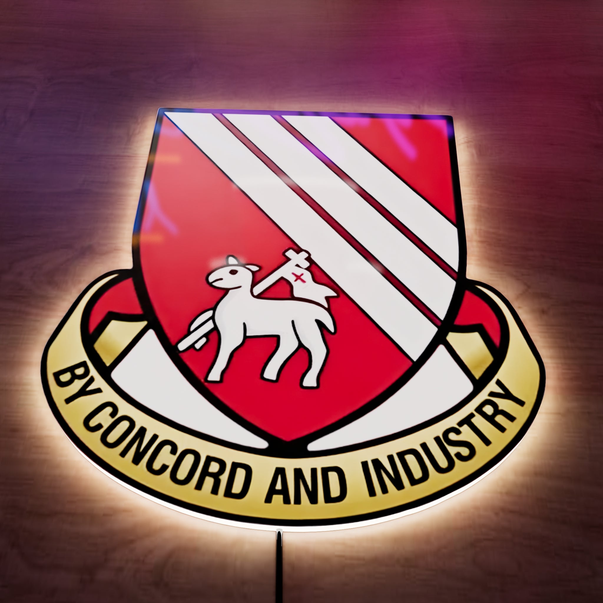 Droylsden F.C Badge LED Wall light