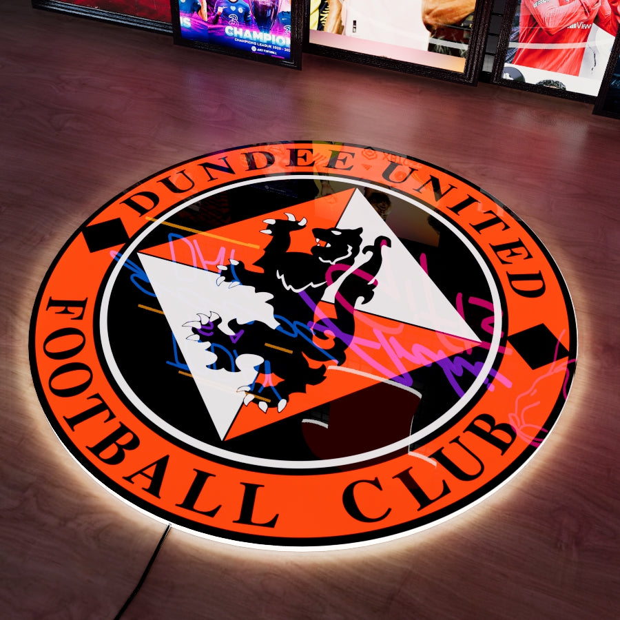 Dundee United FC Logo LED Wall light
