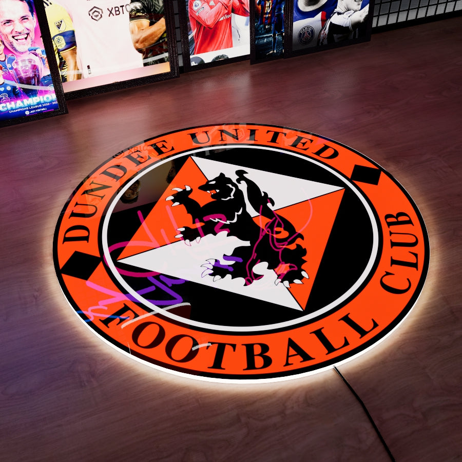 Dundee United FC Logo LED Wall light