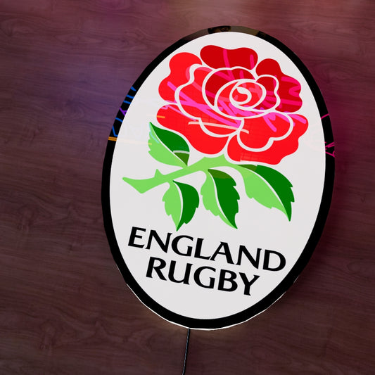 England Rugby Logo LED Wall light