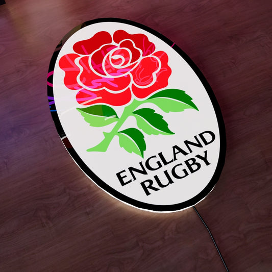 England Rugby Logo LED Wall light