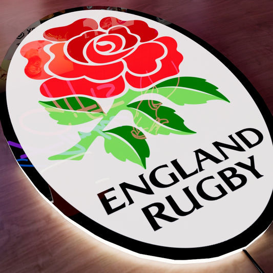 England Rugby Logo LED Wall light