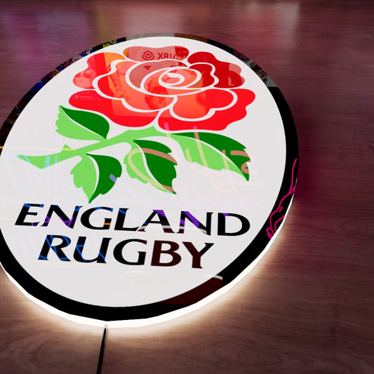 England Rugby Logo LED Wall light