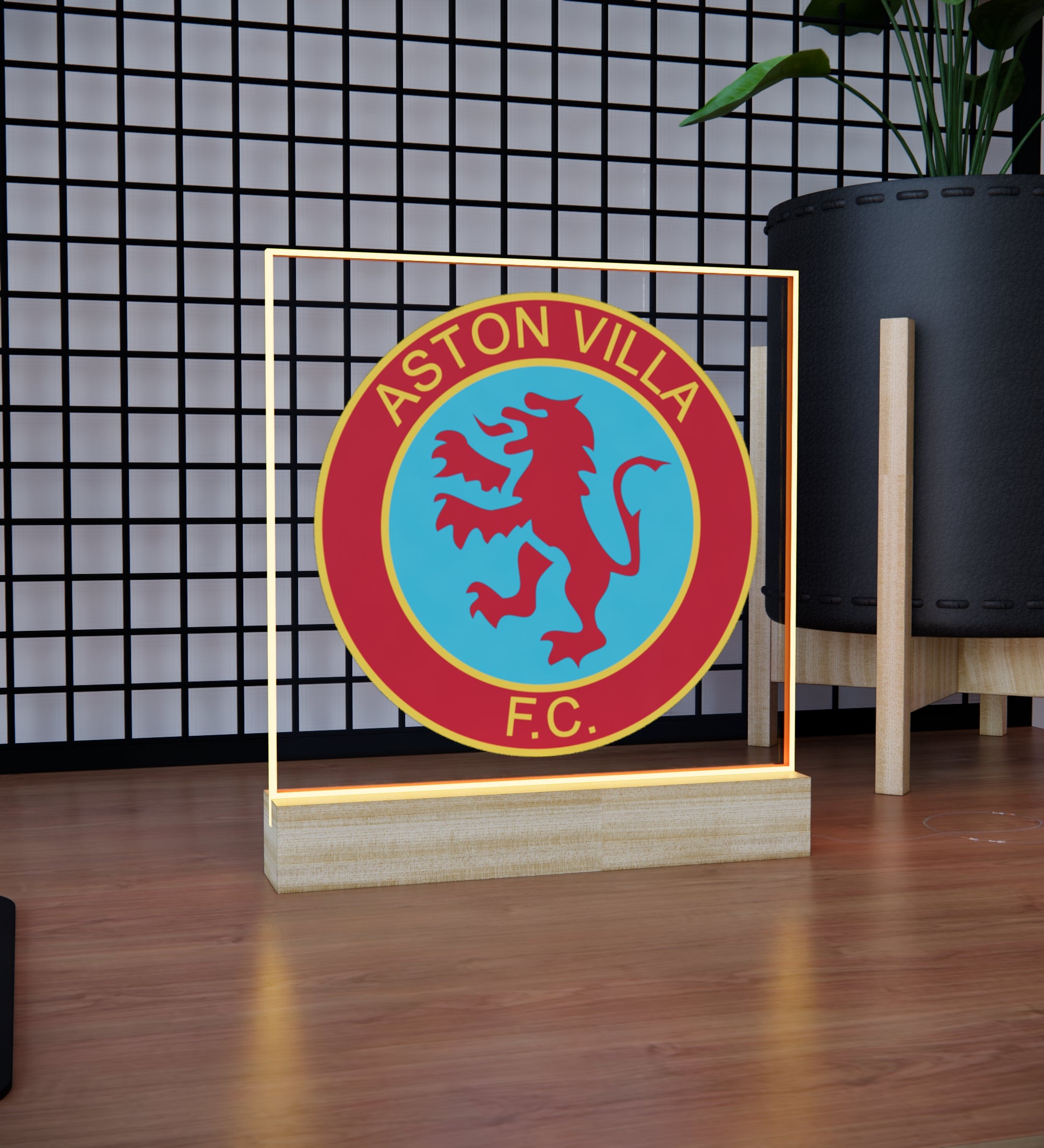 AVFC Night Light Style 3