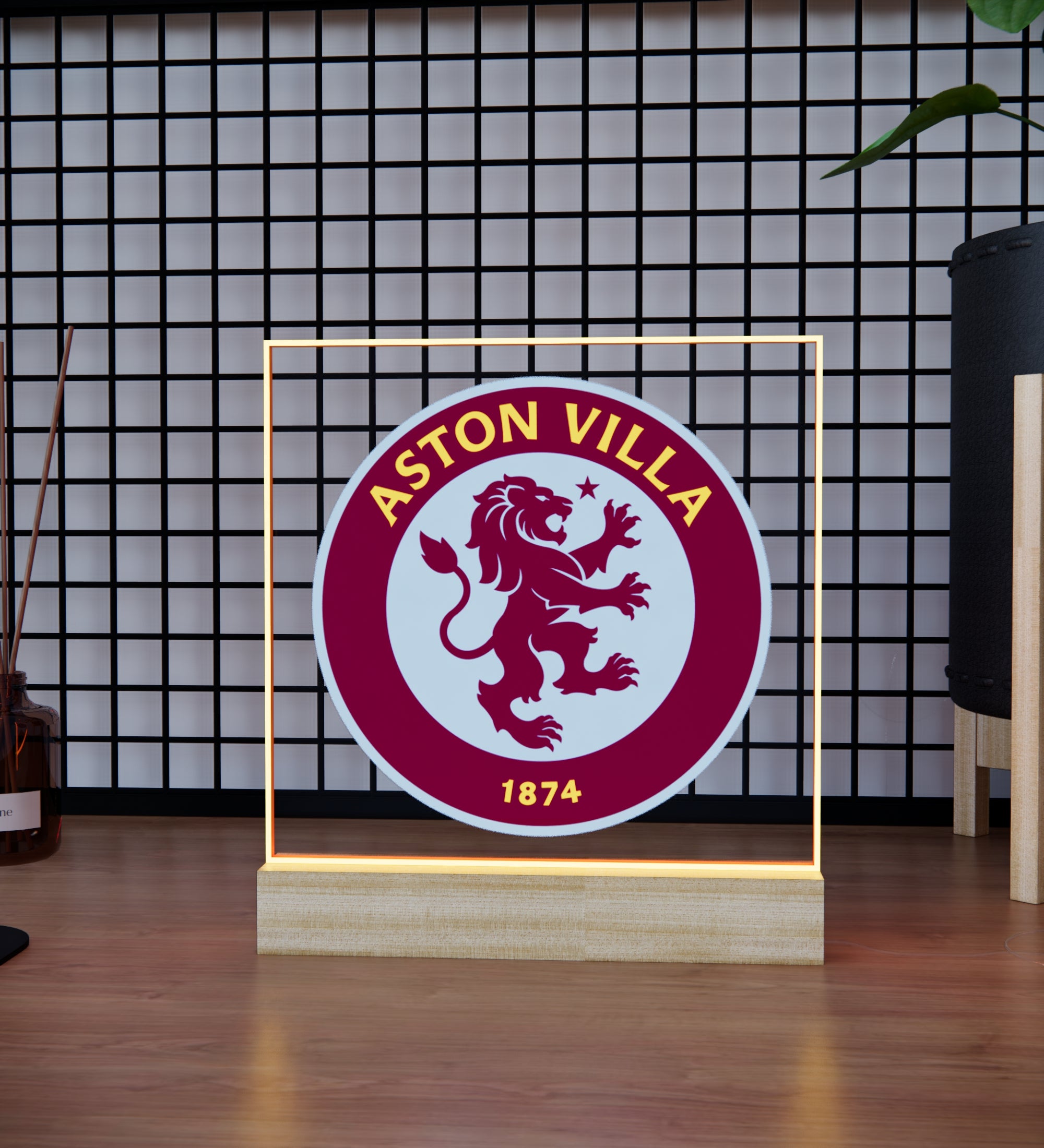 AVFC Night Light Style 2
