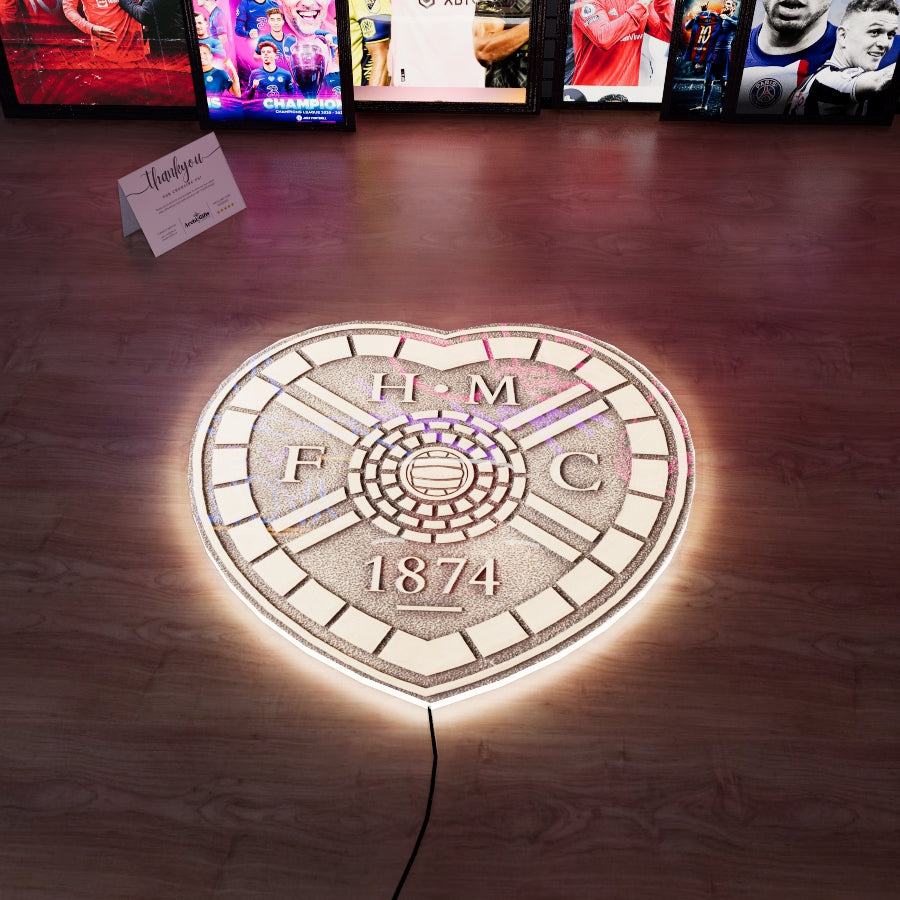 HM FC Badge Gold Style LED