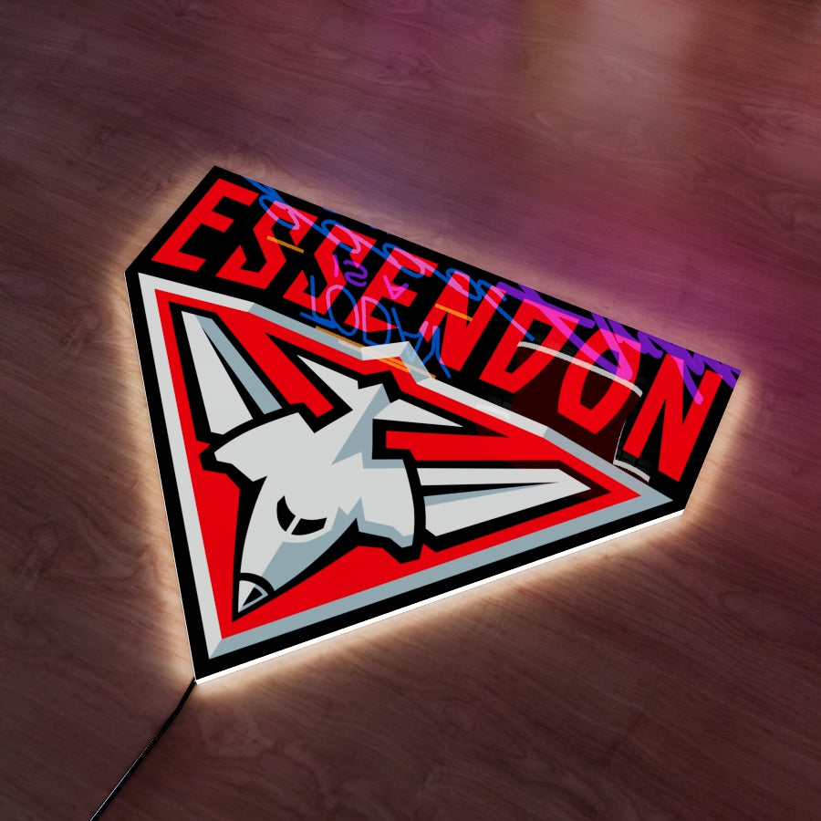 Essendon Logo LED Wall light