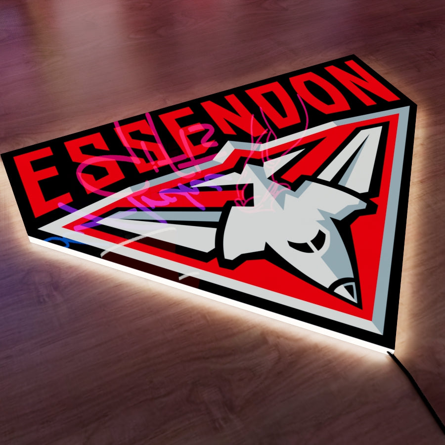 Essendon Logo LED Wall light