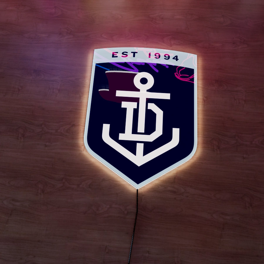 Fremantle Logo LED Wall light
