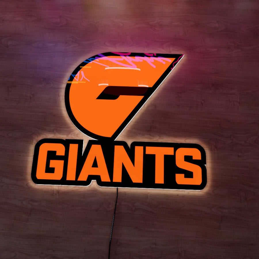 GWS GIANTSロゴ LEDウォールライト