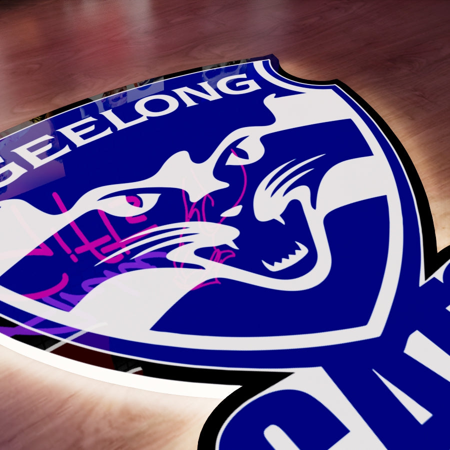 Geelong Cats Logo LED Wall light