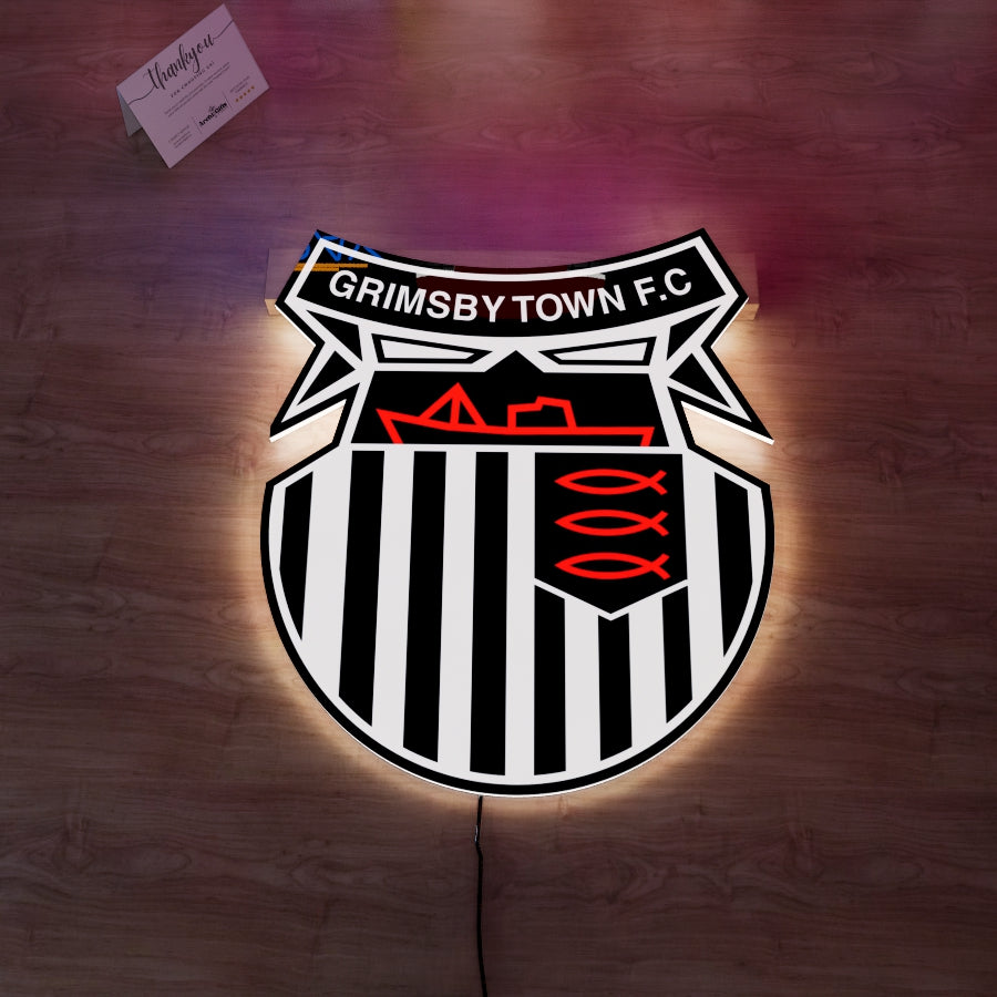 Grimsby Town FC LED Wall light