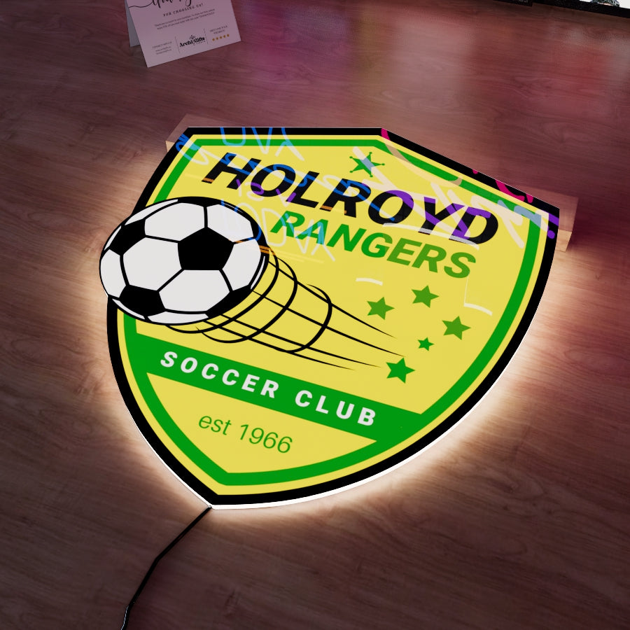 Holroyd Rangers FC LED Wall light