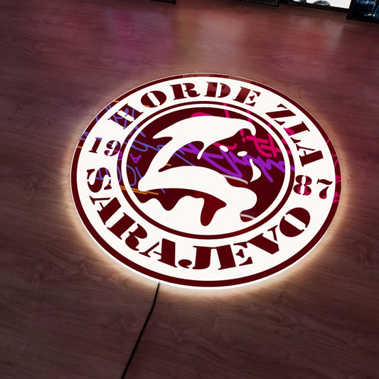 Horde Zla Logo LED Wall light