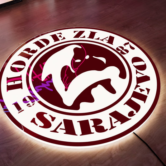 Horde Zla Logo LED Wall light