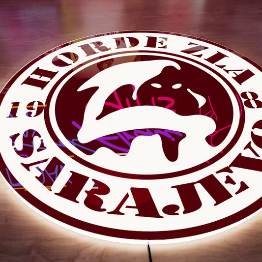 Horde Zla Logo LED Wall light