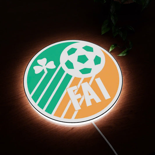 アイルランドサッカー協会バッジ LED ウォールライト