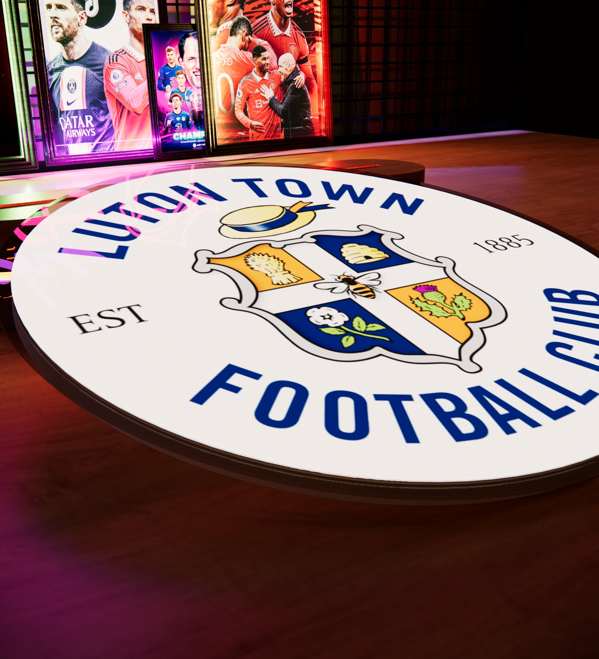 LUT FC Badge LED