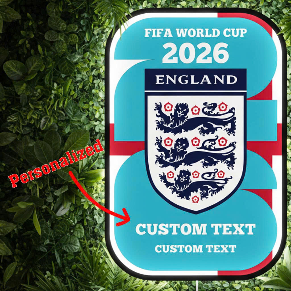 Personalized 2026 FIFA World Cup LED Wall light
