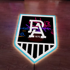 Port Adelaide Logo LED Wall light