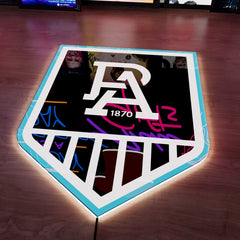 Port Adelaide Logo LED Wall light
