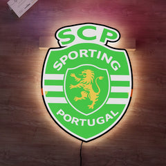 Portugal FC Badge LED 15 inches (38cm) Style 2