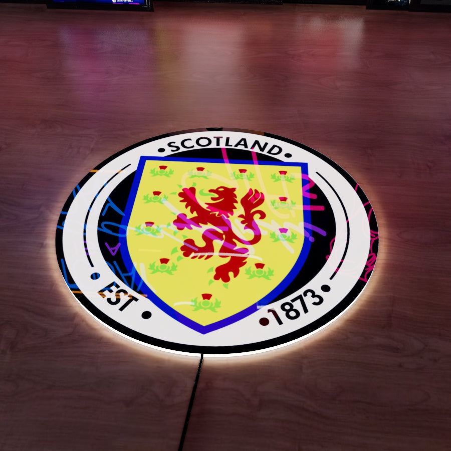 Scotland FC Logo LED Wall light