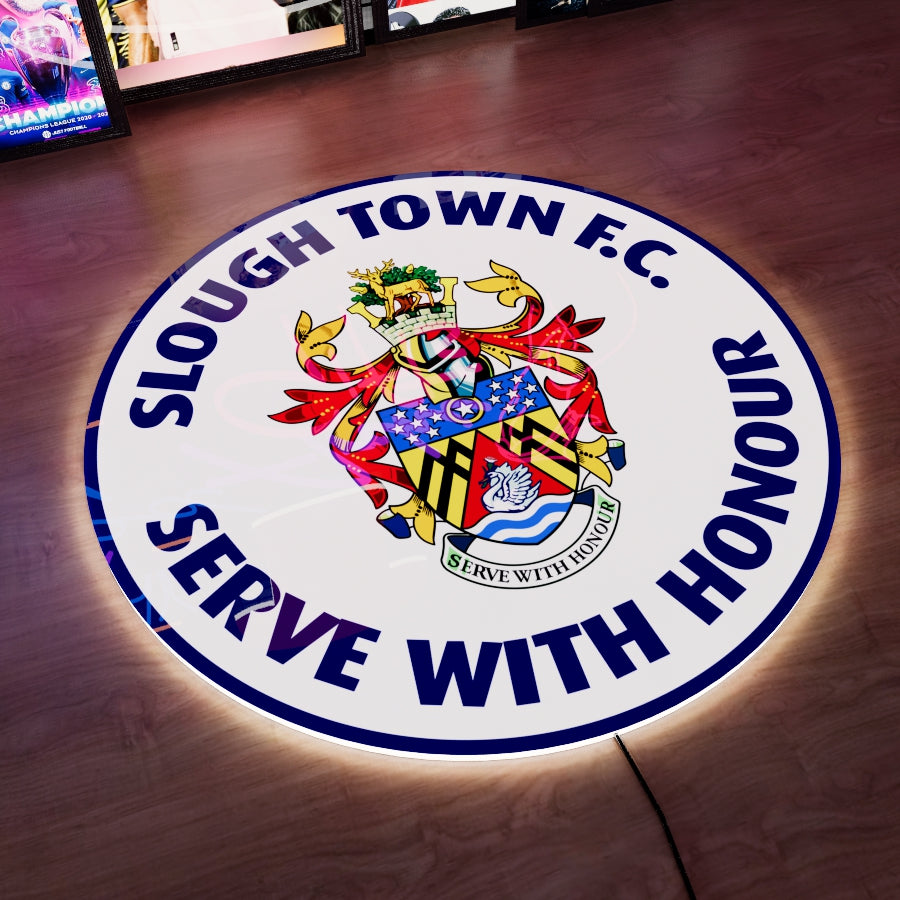 Slough Town Logo LED Wall light