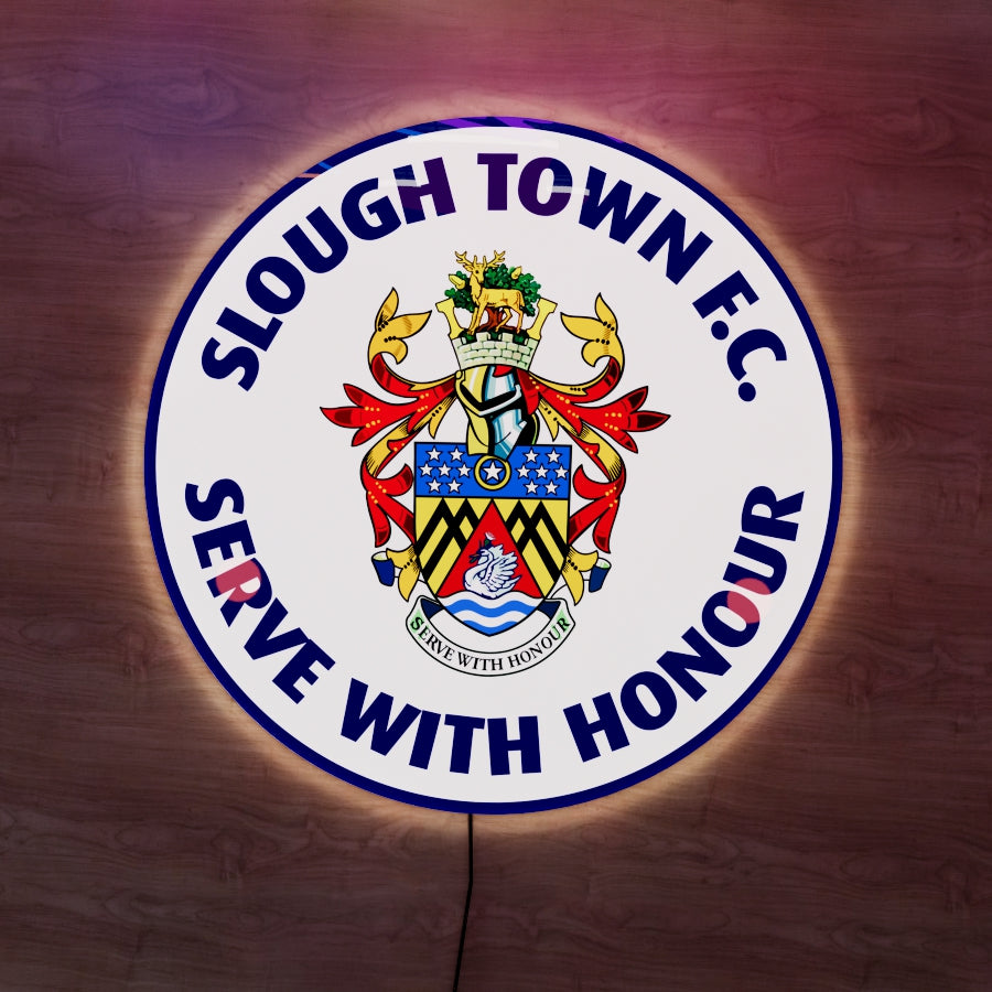 Slough Town Logo LED Wall light