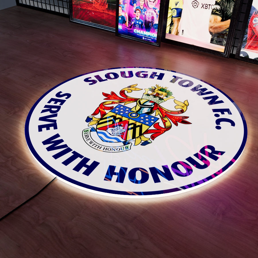 Slough Town Logo LED Wall light