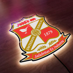 Swindon Town FC Badge LED Wall light