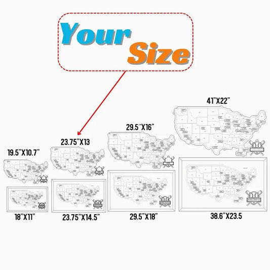 Baseball Stadium Map, MLB Stadium Map, Travel Home Decor 23.75" x 14.5"