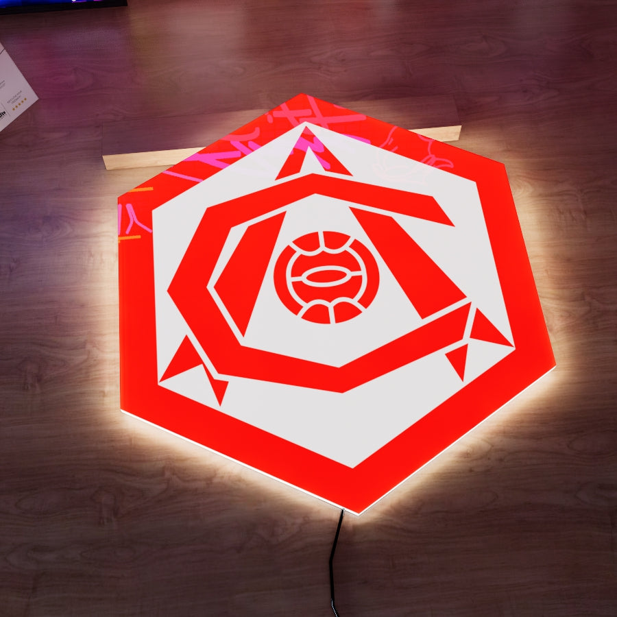 ARS FC Badge LED 15 inches (38cm) Style 3