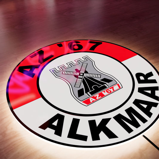 AZ 67 Alkmaar FC logo LED Wall light