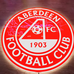 Aberdeen FC LED Wall light